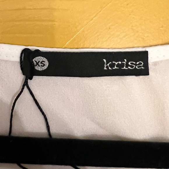 NEW Krisa from Revolve White Cowl Neck Sleeveless Crop Top Size XS Retail $99 - Picture 4 of 9